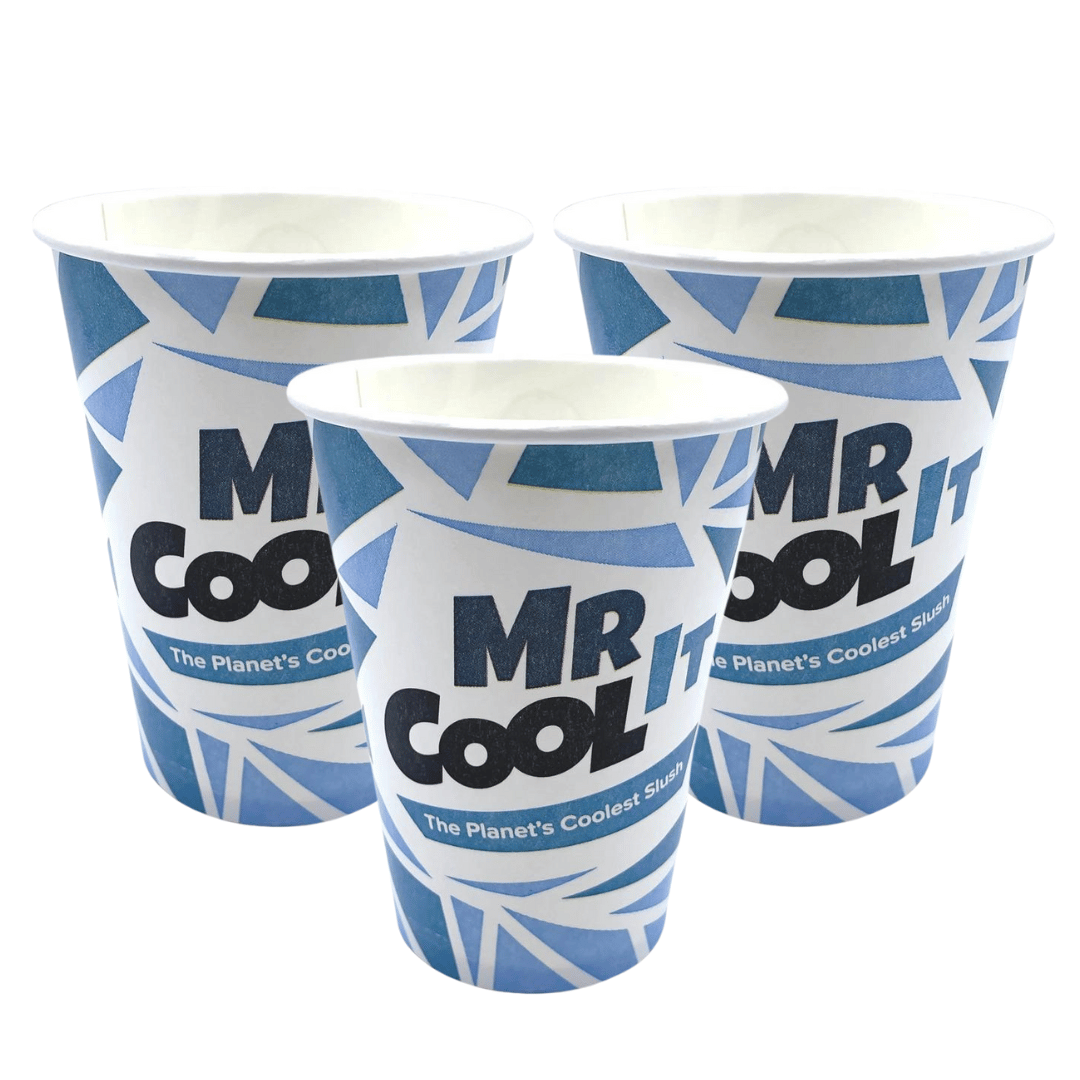 Mr Cool It 12oz Paper Cups.