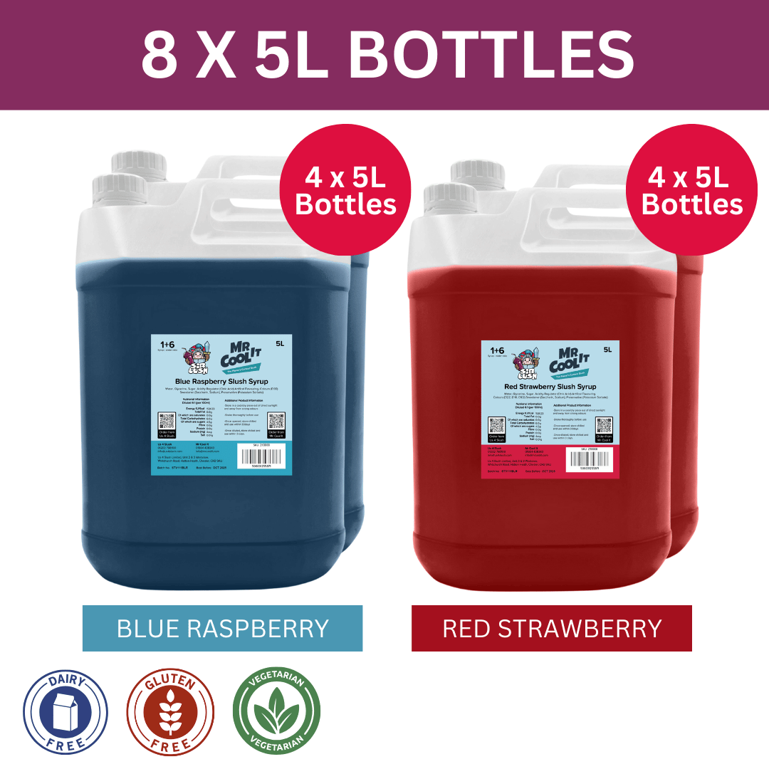 8-Pack Classic Tastes Syrup Bundle.