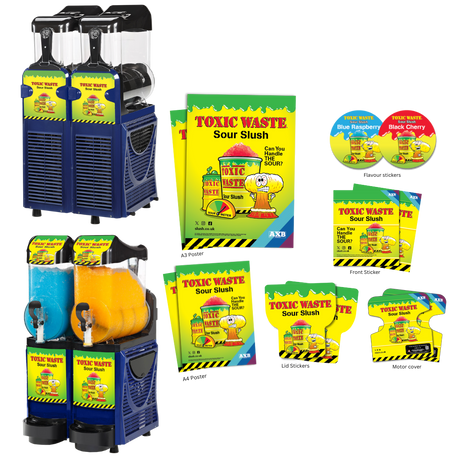 Toxic Waste® POS & Branding Pack for Pro Twin (Skyline 2).
