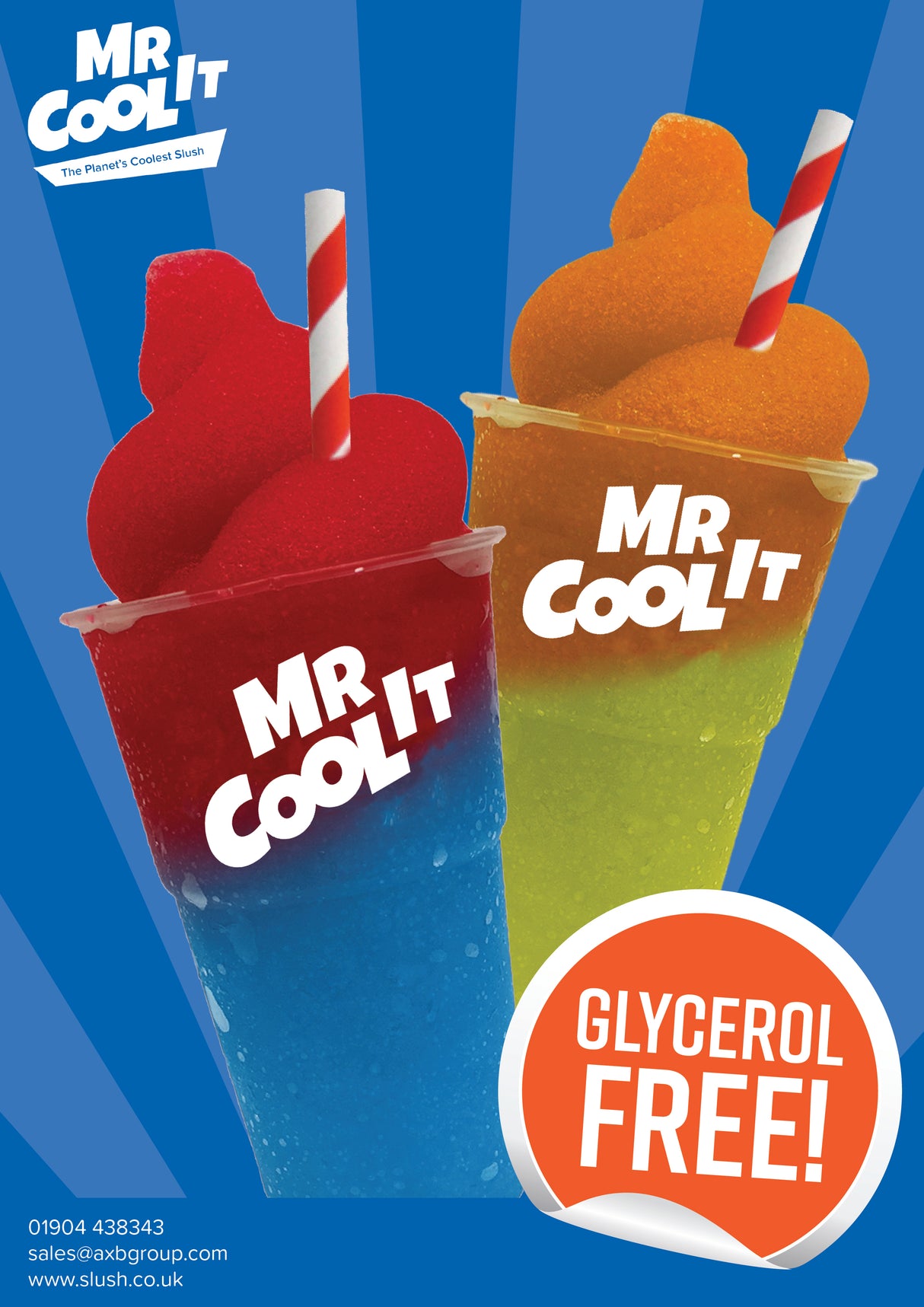 Glycerol Free Mr Cool It A4 Poster