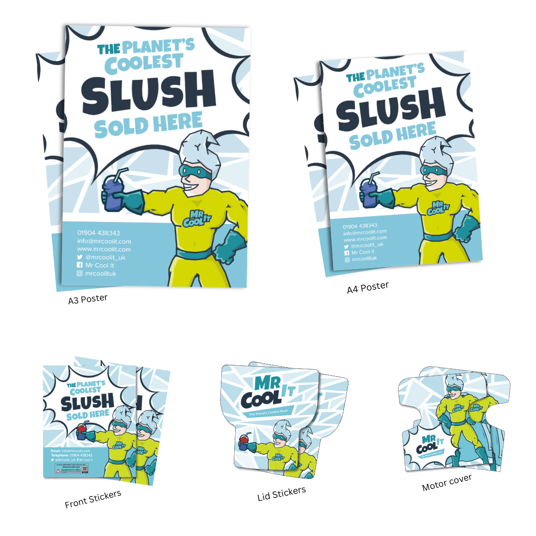 Mr Cool It  POS & Branding Pack for Pro Twin (Skyline 2)