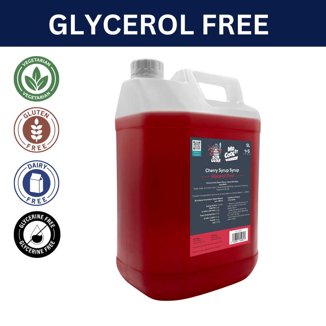 Cherry Glycerol-Free Slush Syrup