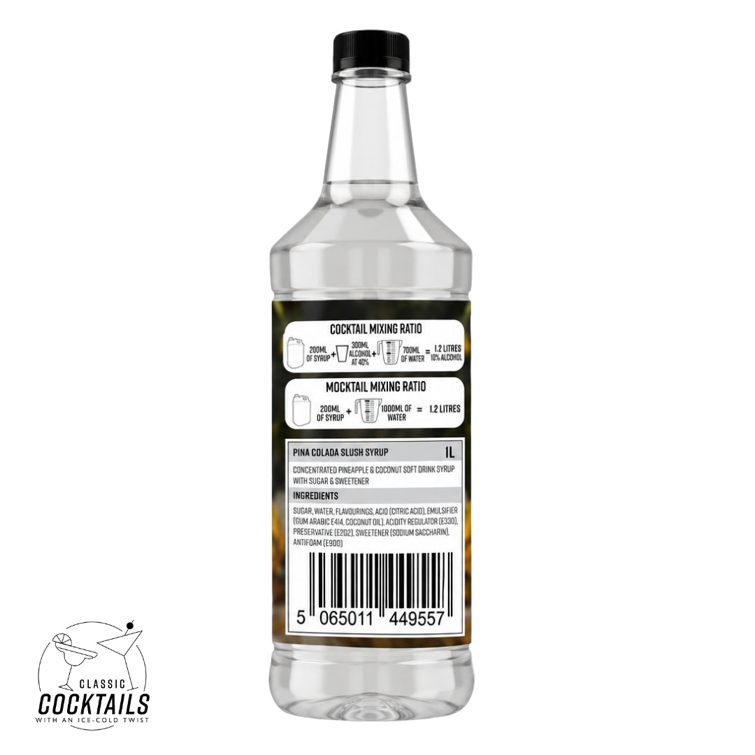 Mr Cool It Pina Colada Cocktail Syrup 1L