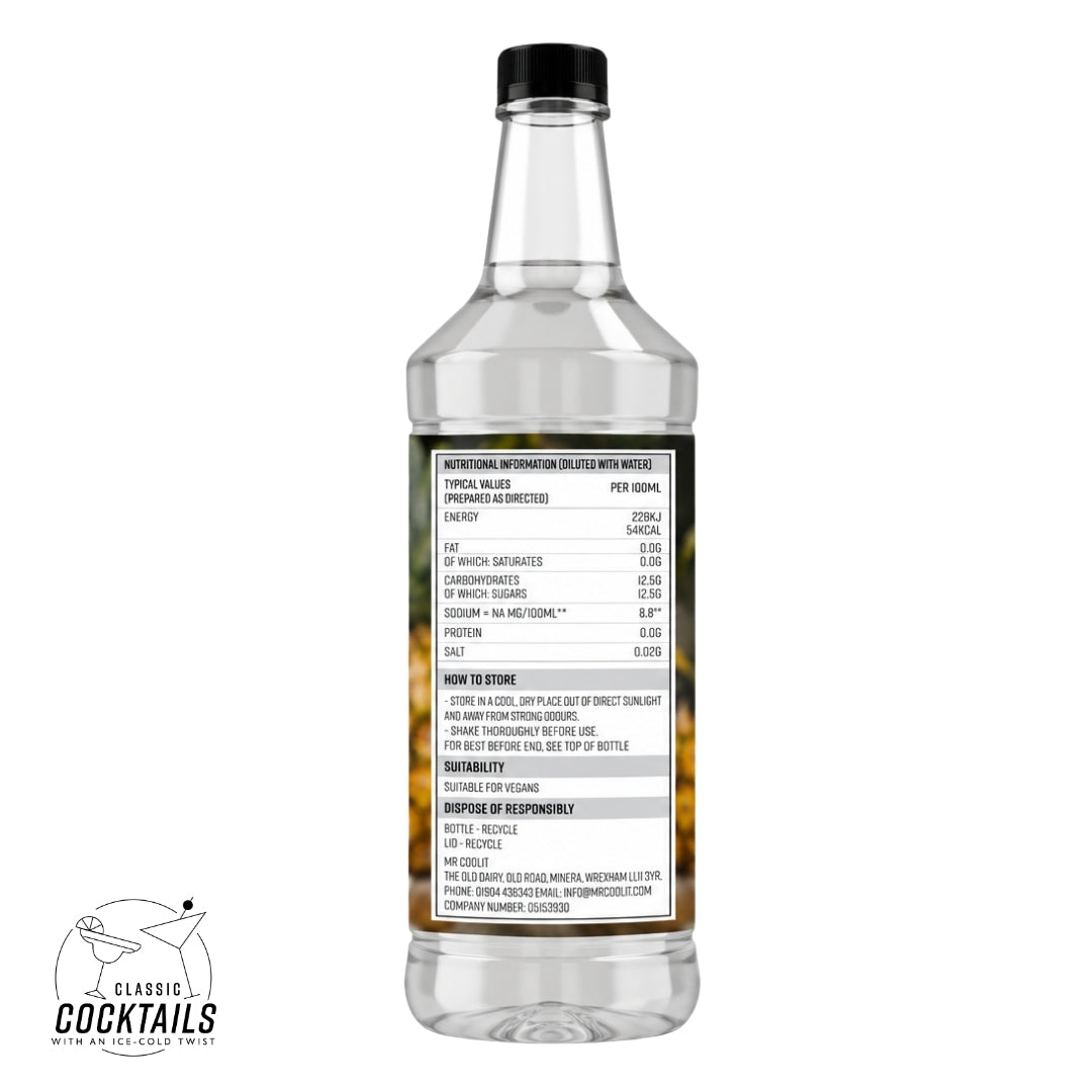 Mr Cool It Pina Colada Cocktail Syrup 1L