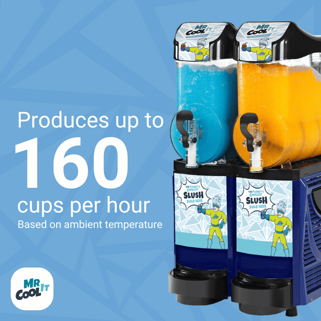 Mr Cool It Skyline 2 10Ltr Slush Machine.