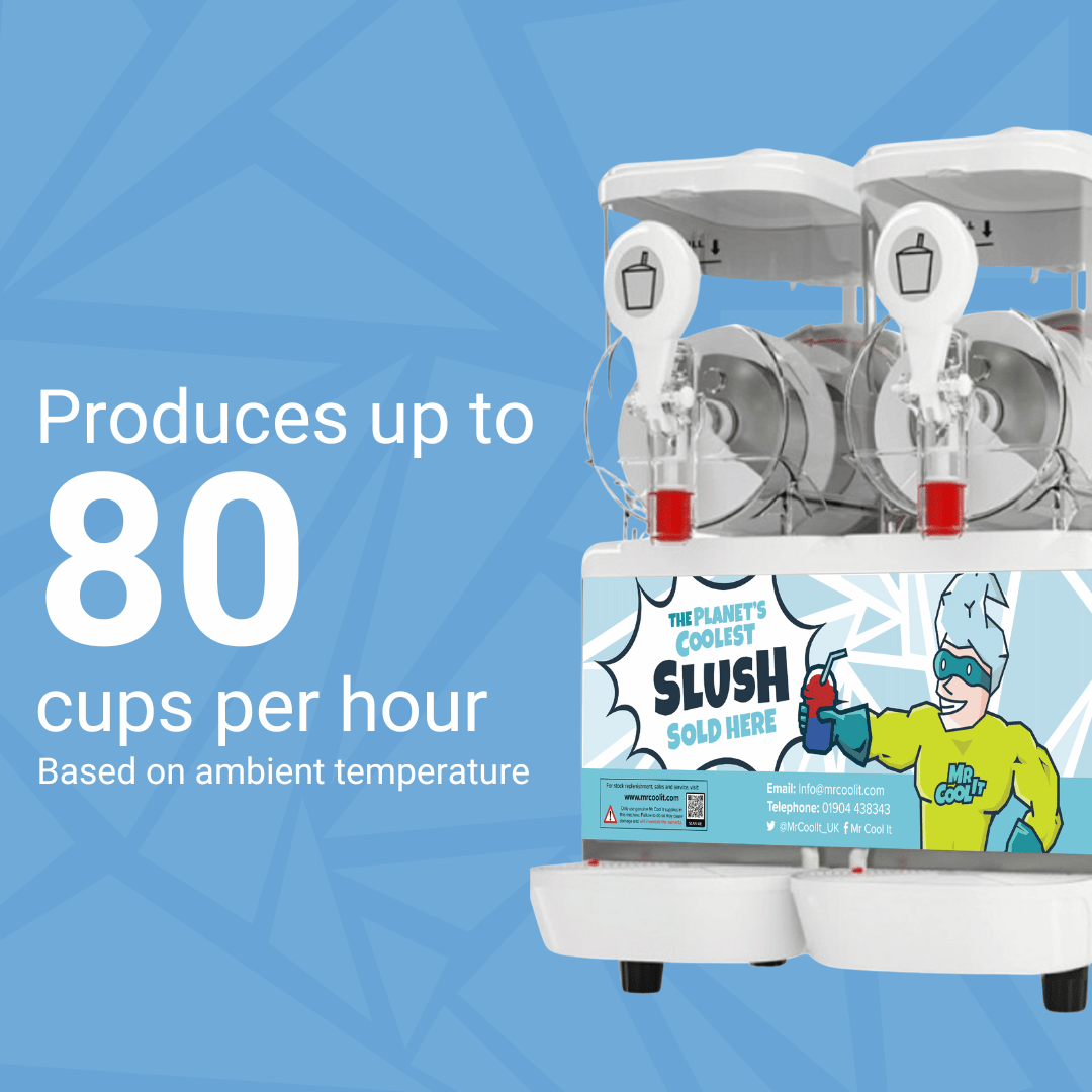 Mr Cool It Granismart G5 Twin 5Ltr Slush Machine.