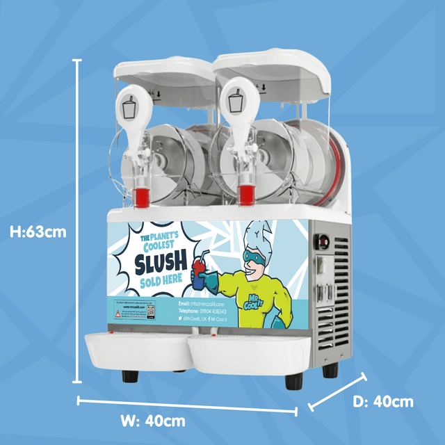Mr Cool It Granismart G5 Twin 5Ltr Slush Machine.