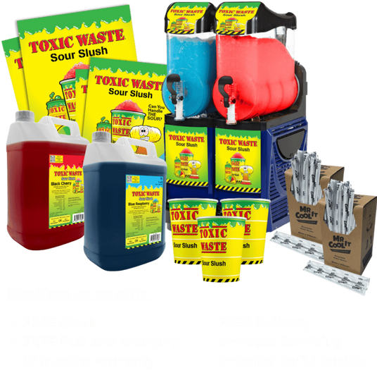slush machine starter pack