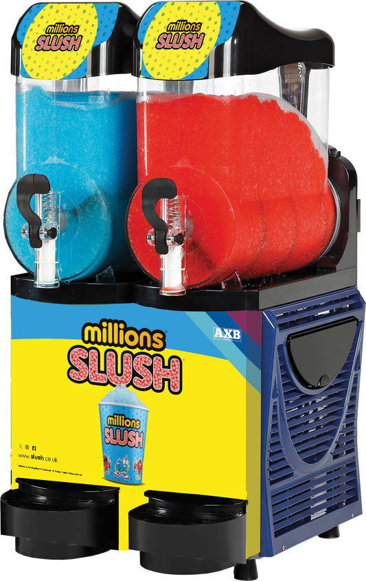 Millions® Regular Twin Bowl 10L Slush Machine - With Free Stock!