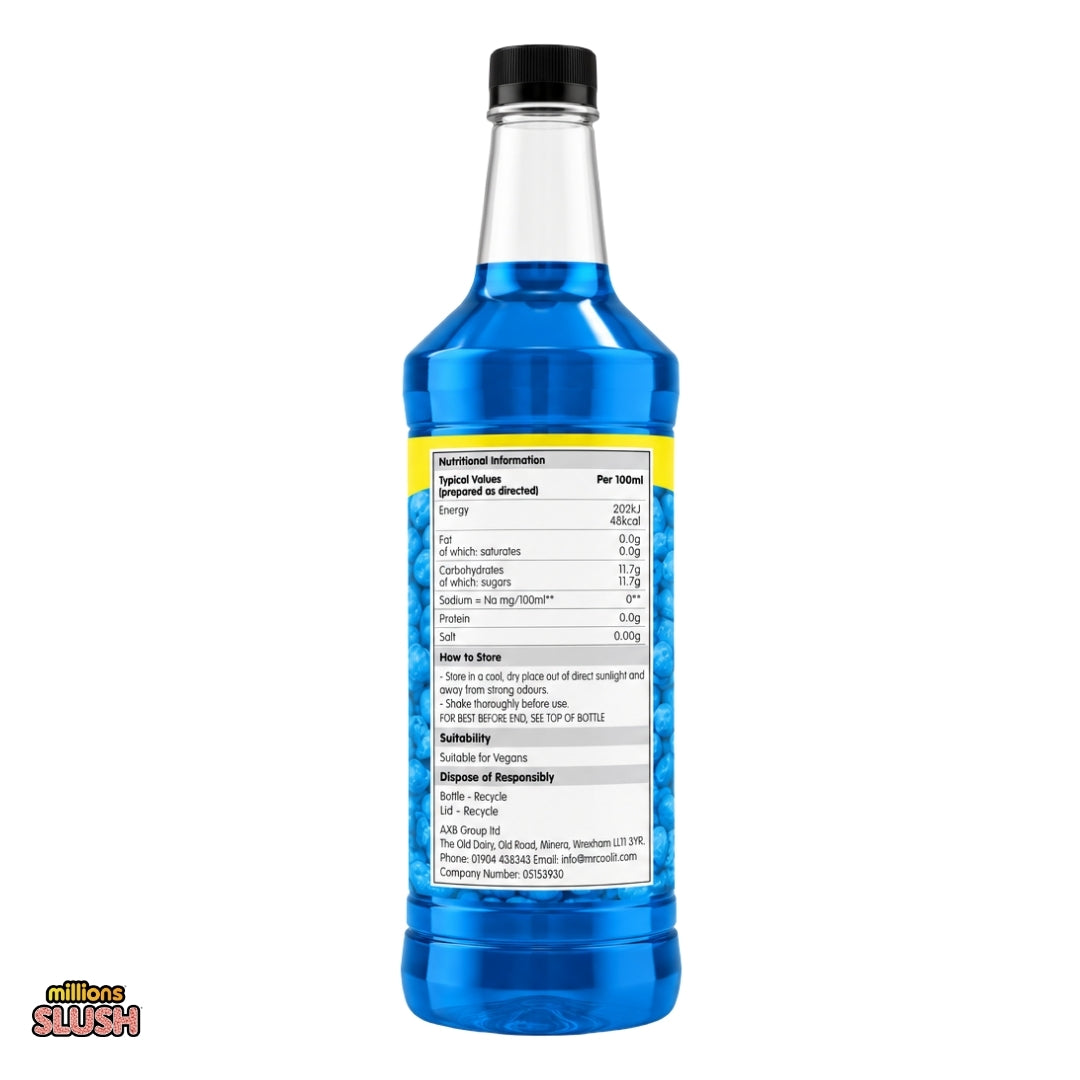 Millions® Bubblegum Free From Glycerol Slush Syrup 1L