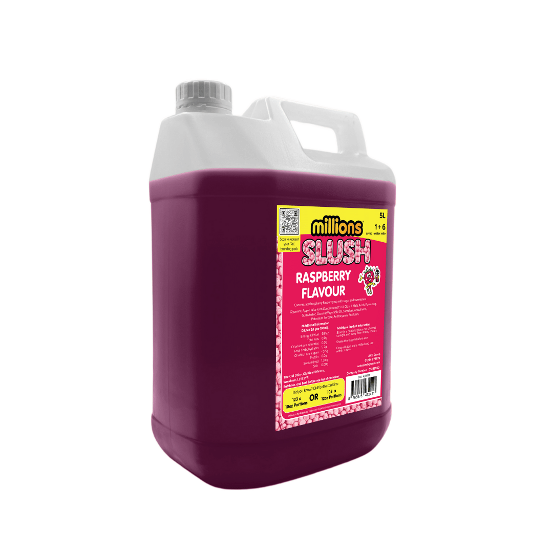 Millions® Red Raspberry Slush Syrup