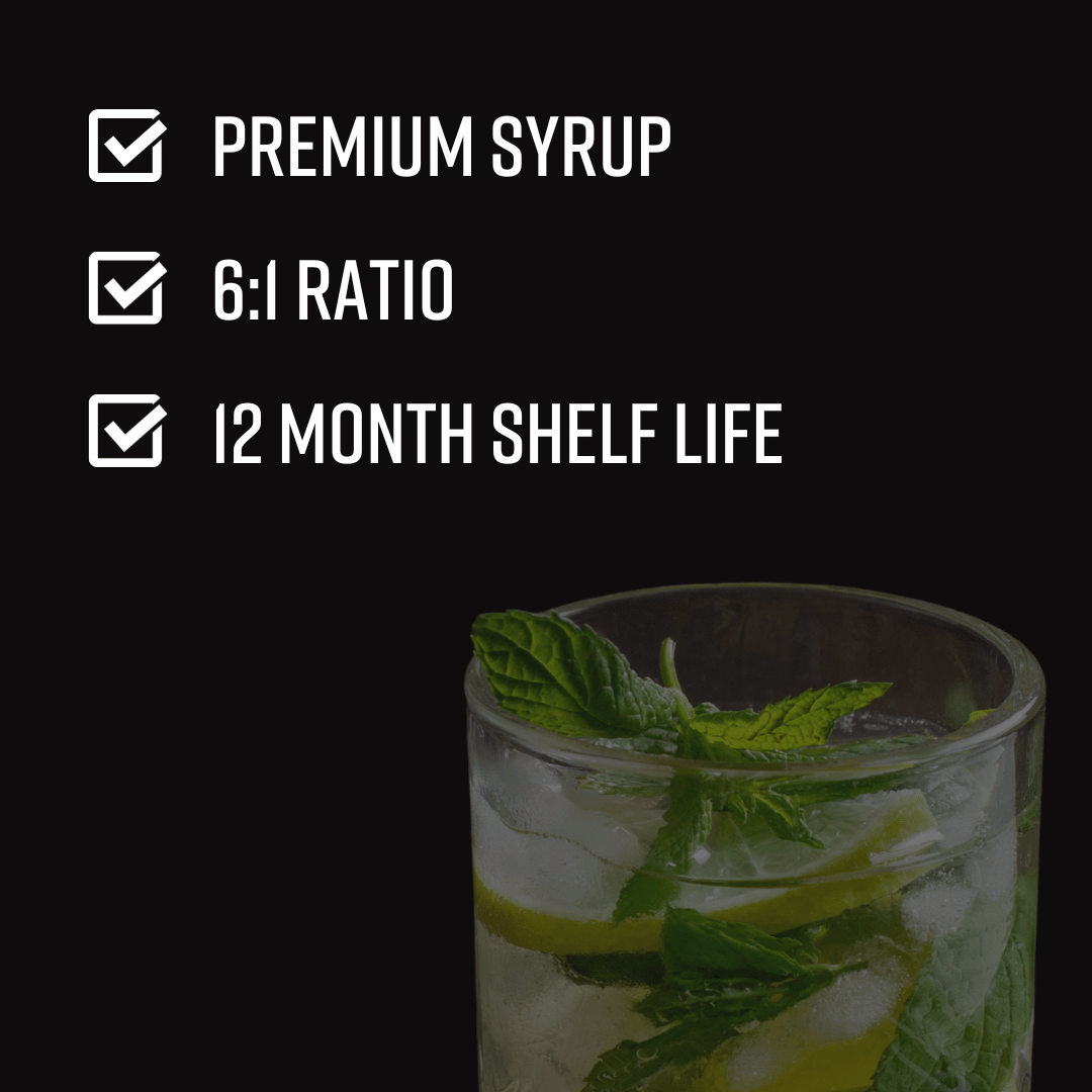 Mojito Cocktail Slush Syrup.