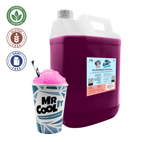 Pink Bubblegum Slush Syrup.