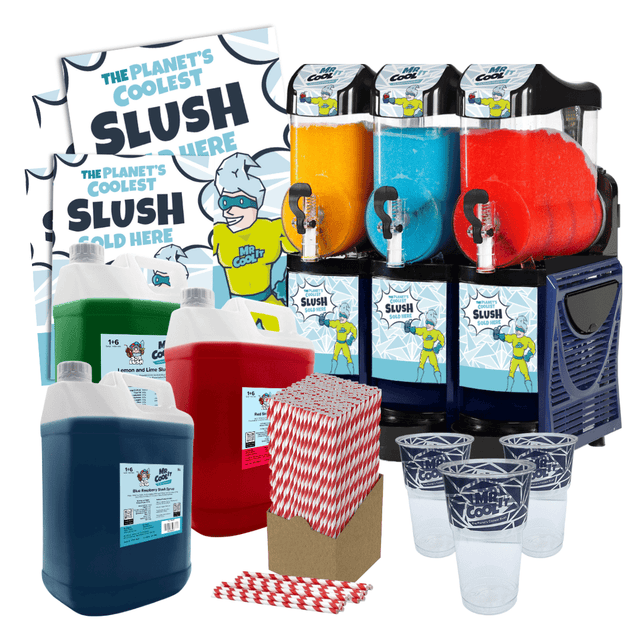 Mr Cool It Skyline 3 Slush Machine Bundle