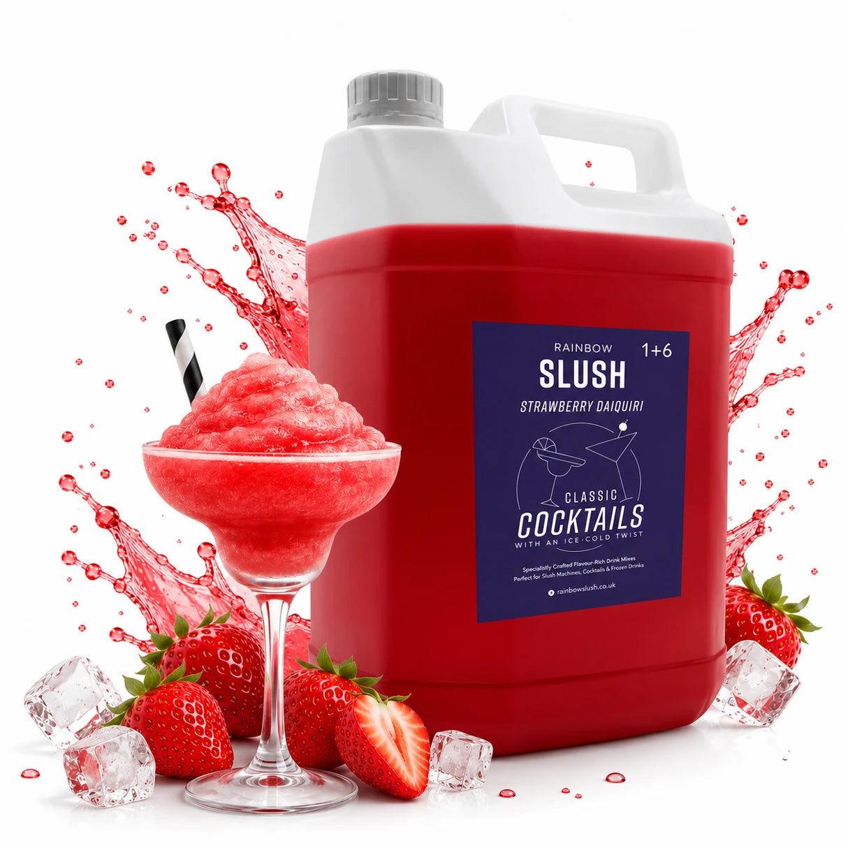 Strawberry Daiquiri Cocktail Slush Syrup