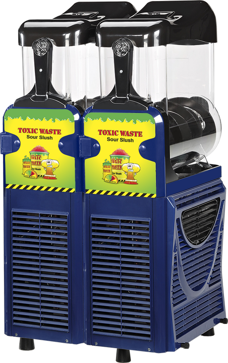 Toxic Waste® Skyline Twin 10Ltr Slush Machine - With Free Stock!.