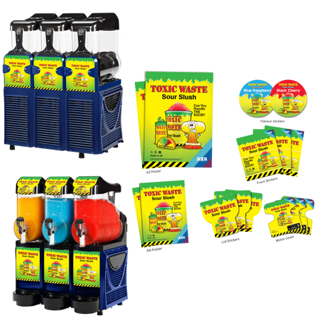 Toxic Waste® POS & Branding Pack for Pro Triple (Skyline 3).