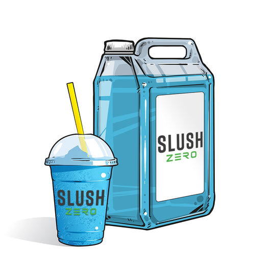 Blue Raspberry Slush Zero Syrup - Sugar Free
