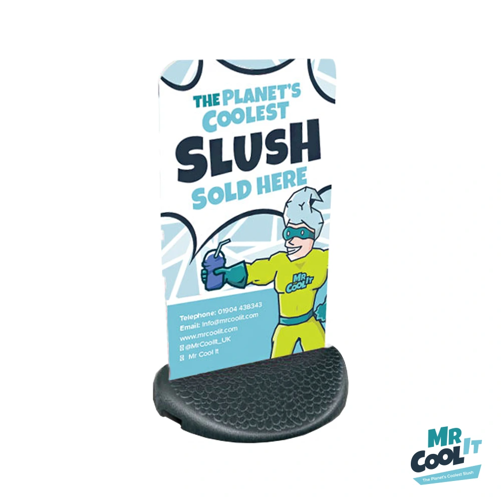 Pavement Sign - Mr Cool It.