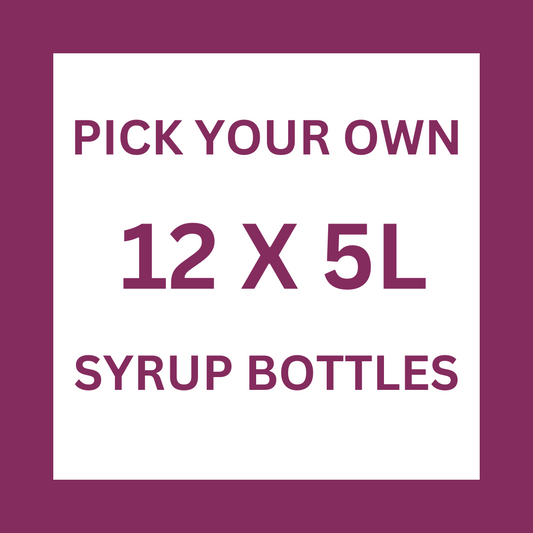 Build Your Own Mixed Bundle 12 x 5L Syrup - £11 per 5L