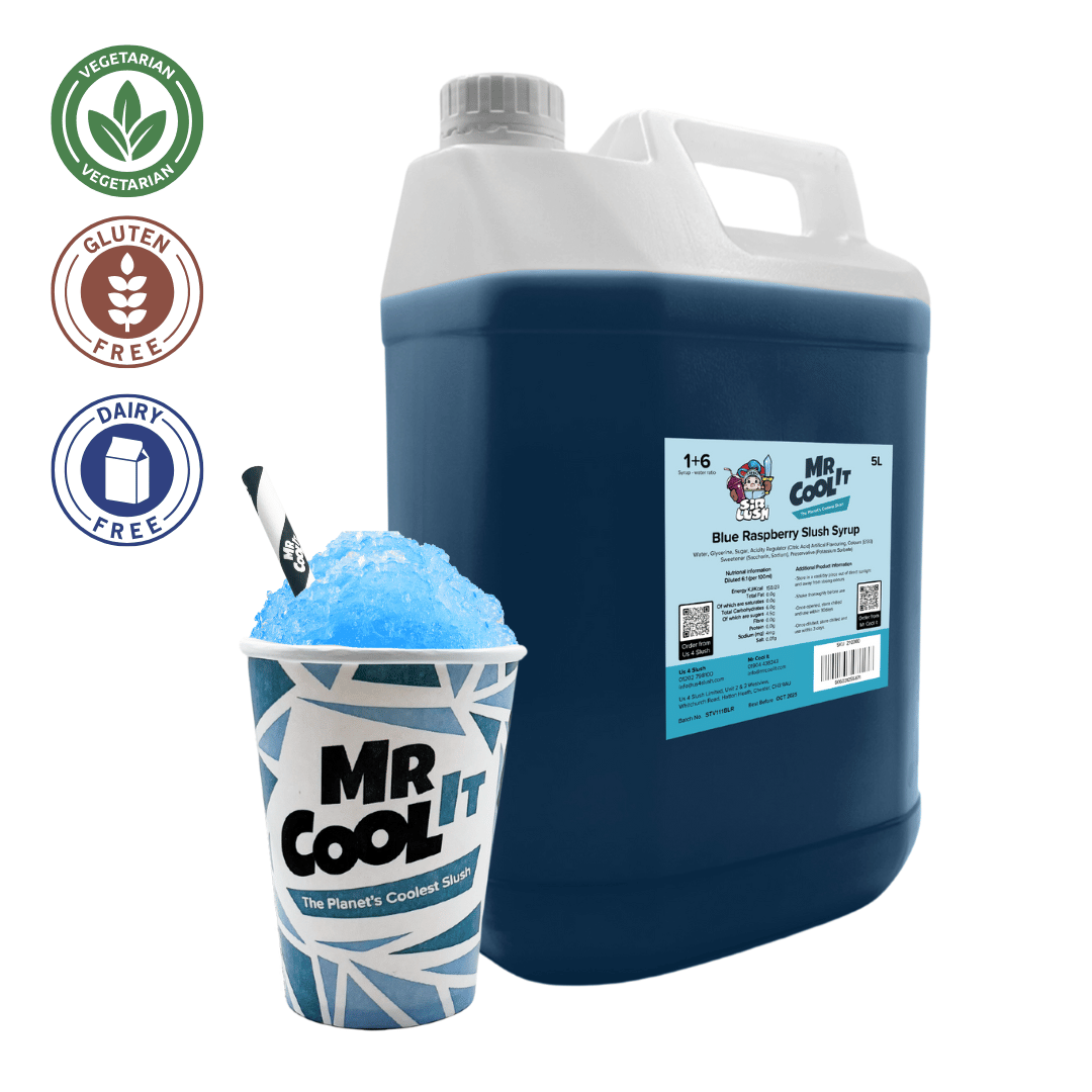 Blue Raspberry Slush Syrup | Blue Slush Mix | Buy Now