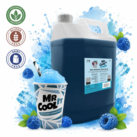 Blue Raspberry slush syrup