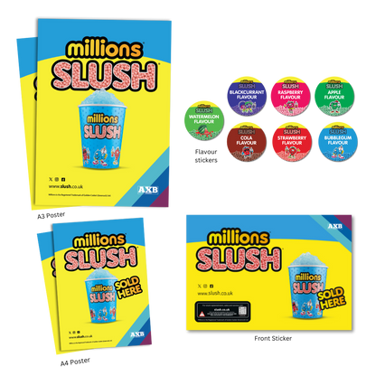 Millions® Full POS and Branding Pack - Other Twin Machines