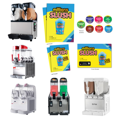 Millions® Full POS and Branding Pack - Other Twin Machines