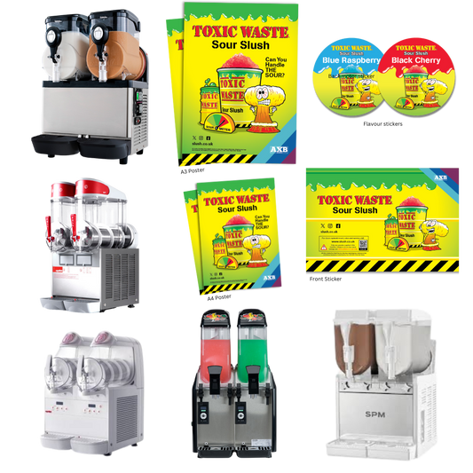 Toxic Waste® POS & Branding Pack for Other Twin Machines