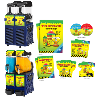 Toxic Waste® POS & Branding Pack for Regular Twin (Skyline 2)