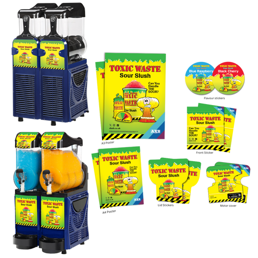 Toxic Waste® POS & Branding Pack for Regular Twin (Skyline 2)