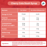Cherry Cola Slush Syrup