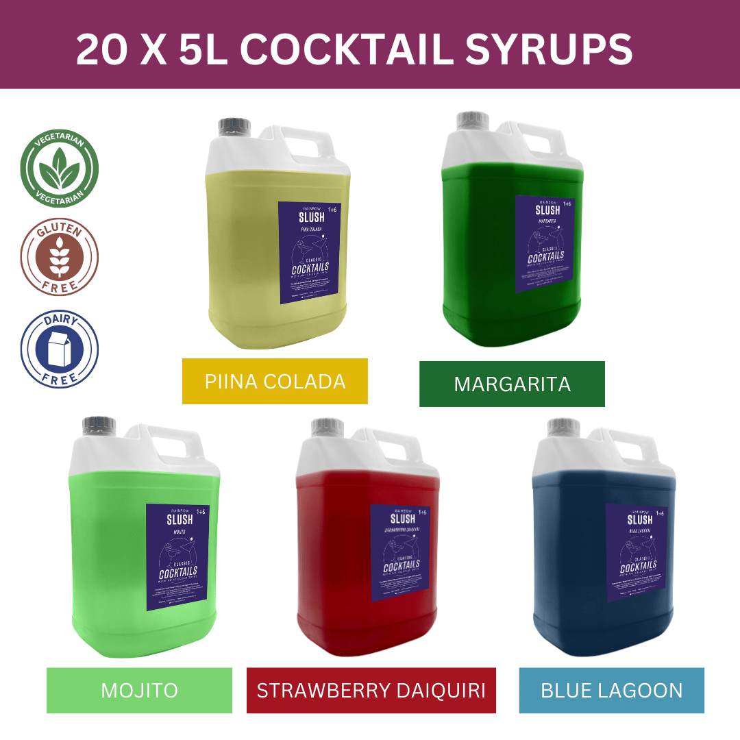 20-Pack Ultimate Cocktail Syrup Bundle