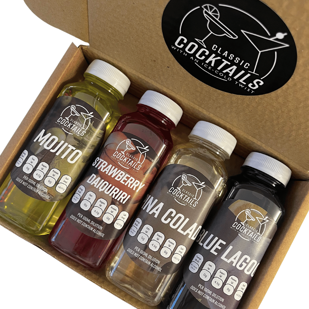 Classic Cocktail Slush Syrup Assorted Flavours - FREE DELIVERY