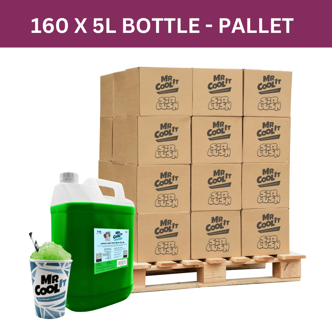 Pallet of Lemon & Lime Slush Syrup - £8.50 per 5L