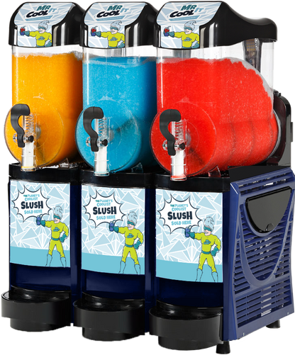 Pro Triple Bowl 10L Slush Machine - With Free Stock!