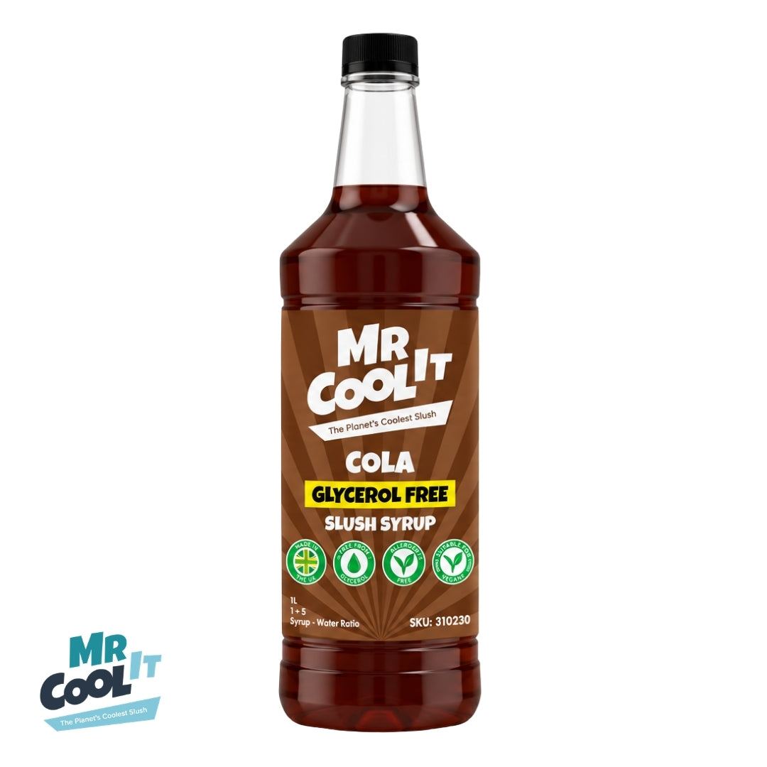 Mr Cool It Cola Glycerol-Free Slush Syrup 1L