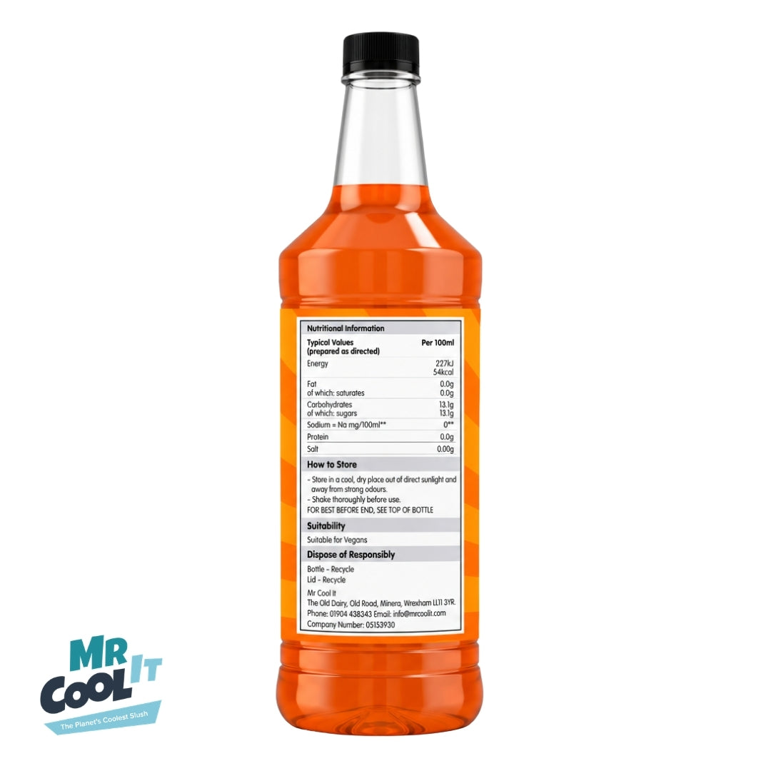 Mr Cool It Mango & Orange Glycerol-Free Slush Syrup 1L