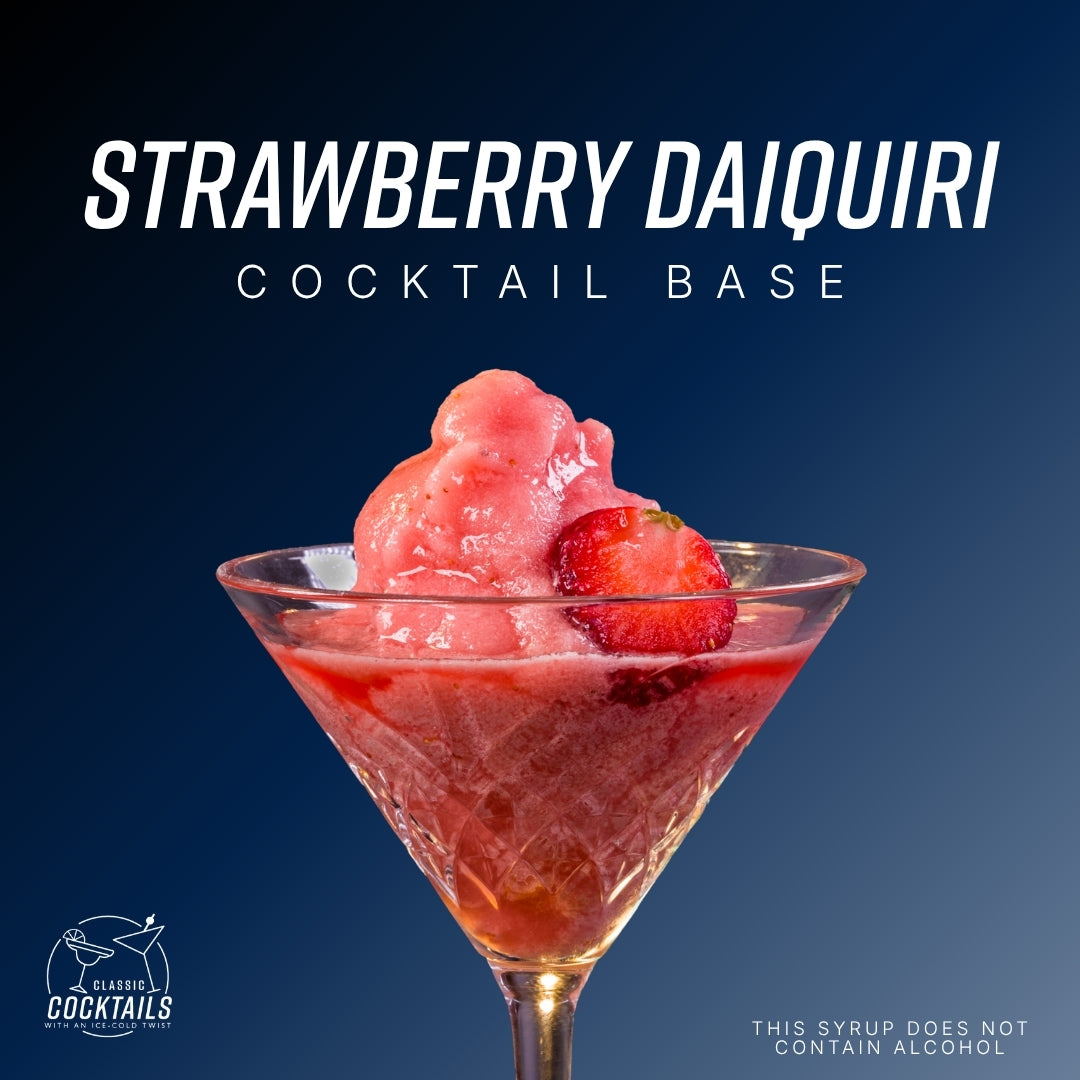 Strawberry Daiquiri Cocktail Slush Syrup 1L