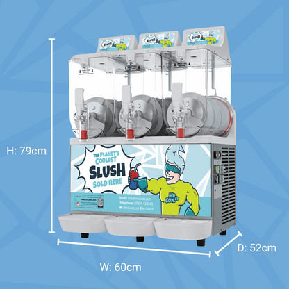 Mr Cool It Granibeach GB330 Triple 10Ltr Slush Machine