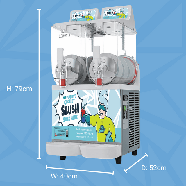 Mr Cool It Granibeach GB220 Twin 10Ltr Slush Machine