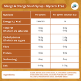Mango & Orange Glycerol-Free Slush Syrup