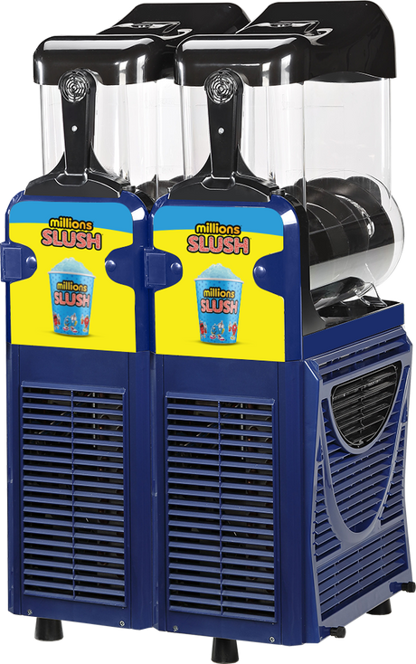 Millions® Skyline Twin 10Ltr Slush Machine.