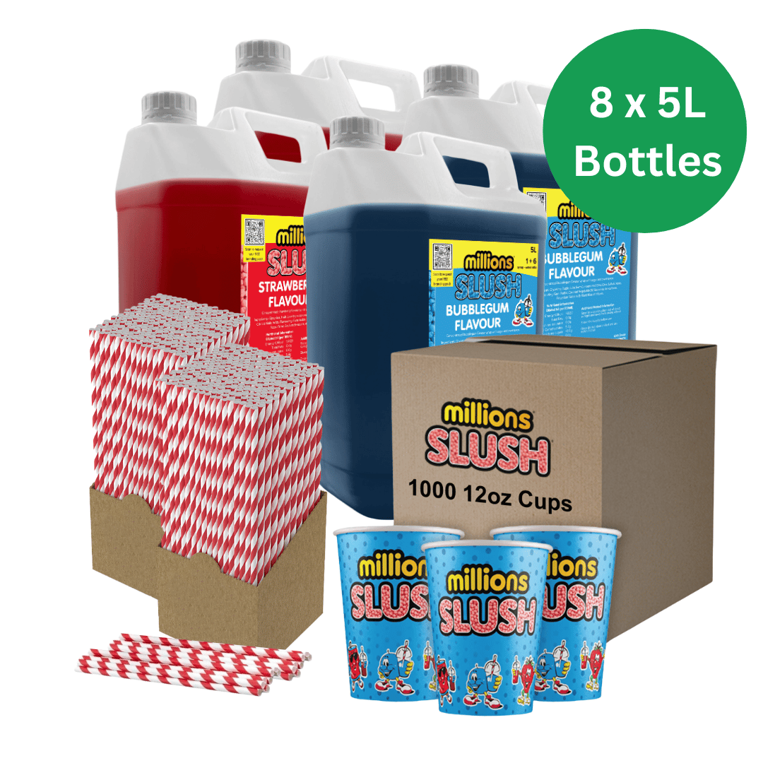 Millions® Syrup & 1000 12oz Cup Bundle