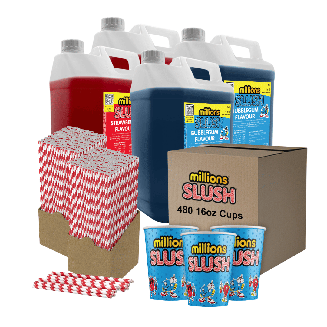 Millions® Syrup & 480 16oz Cup Bundle