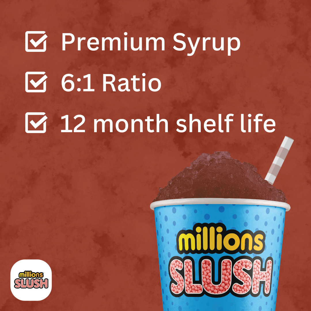 Millions® Cola Slush Syrup 10L BIB