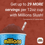 Millions® Cola Slush Syrup 10L BIB