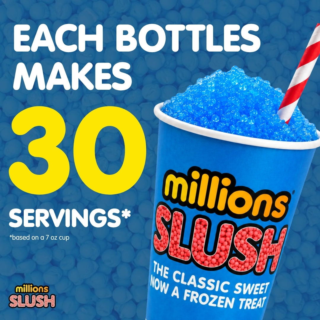 Millions® Strawberry Free From Glycerol Slush Syrup 1L