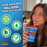 Millions® Strawberry Free From Glycerol Slush Syrup 1L