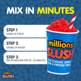 Millions® Strawberry Free From Glycerol Slush Syrup 1L